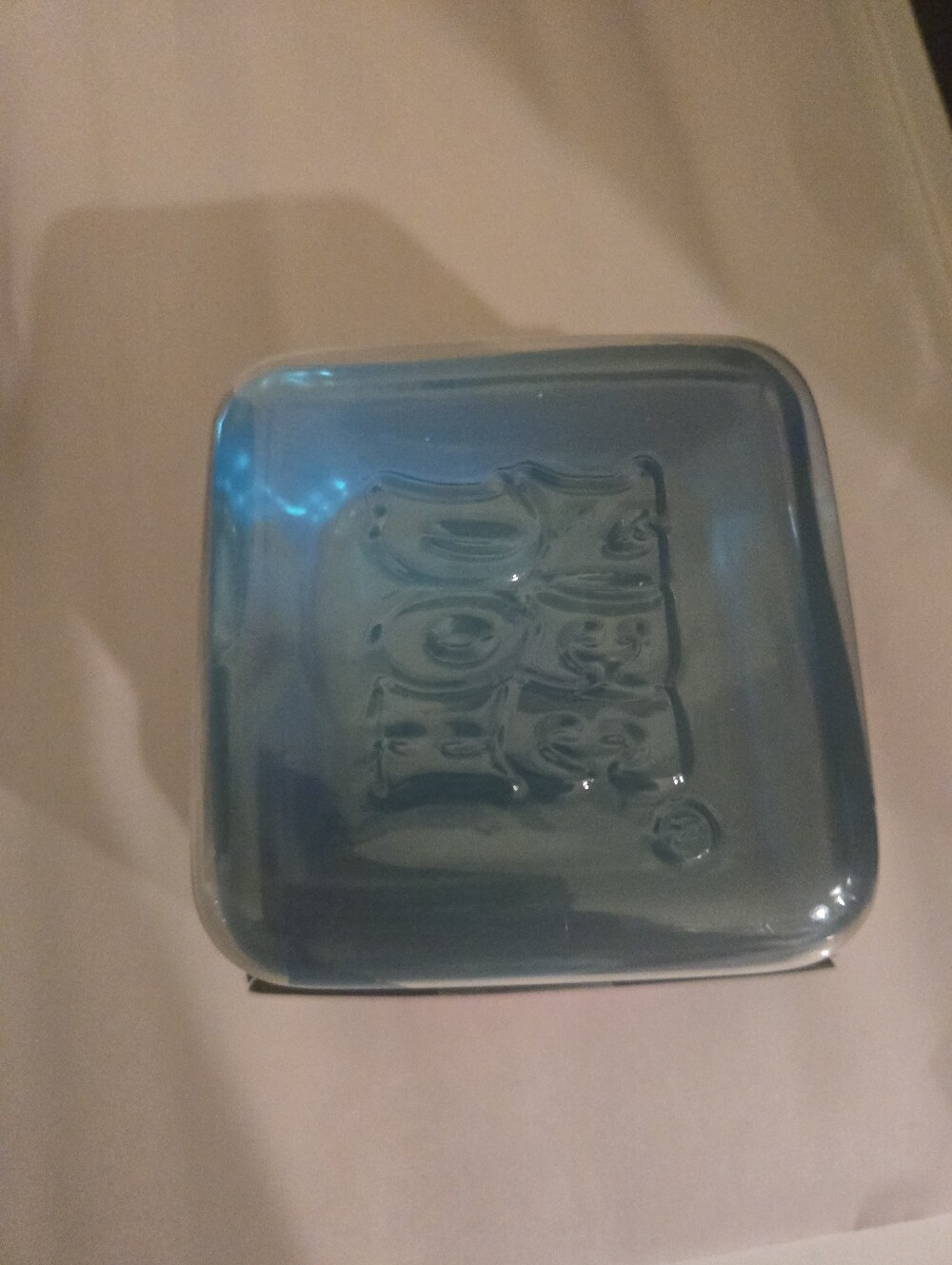 Needoh Nice Berg Super Solid Squish Blue (SUPER RARE) Mega Ice Cube (SALE) 1LEFT - Picture 2 of 3